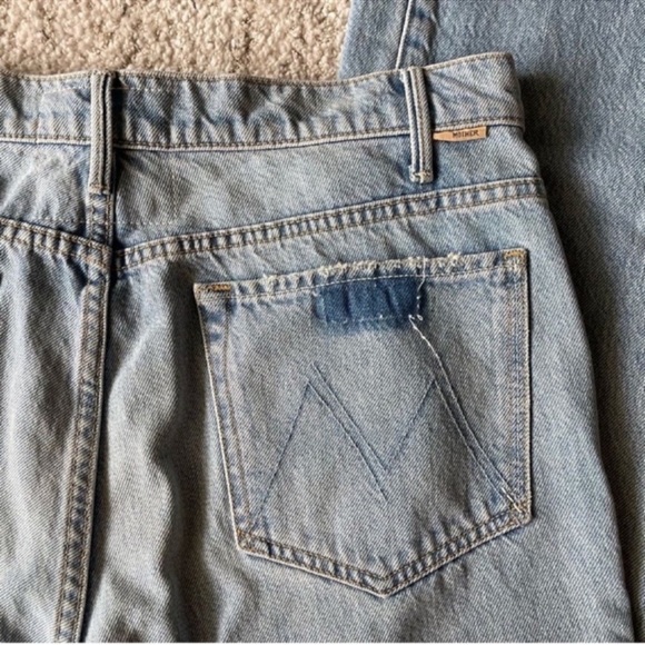 MOTHER The Hustler Ankle Fray jeans in Home on the Range size 31 - Picture 6 of 10